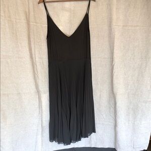 See You Monday Black Midi Dress